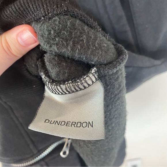 Dunderdon long length oversize hood long sleeve zip up jacket size medium - Picture 6 of 8